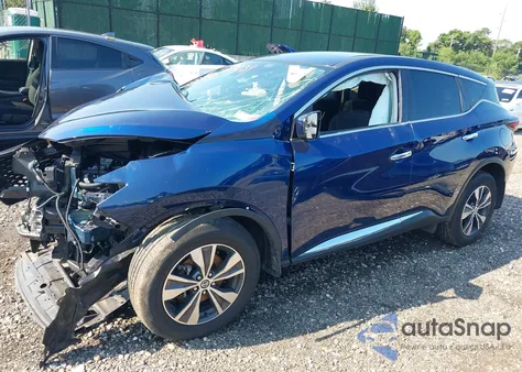 2021 Nissan Murano S Intelligent Awd из США, поврежденный, VIN 5N1AZ2AS6MC132542